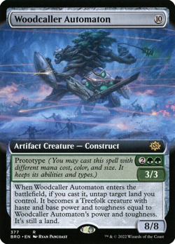 Woodcaller Automaton (Extended Art) | MtG Magic The Brothers' War |English |N - Image 1