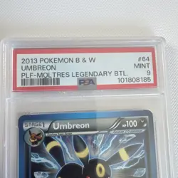 PSA 9 2013 Umbreon #64 Legendary Battle Non-Holo Deck Exclusive Pokemon LOW POP! - Image 2
