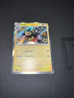 Pokemon Luxio Paldean Fates 136/091 Shiny Rare HP *Read Desc* - Image 1