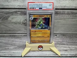 2025 POKEMON DESTINED RIVALS POKEMON CENTER #096 TEAM ROCKET'S TYRANITAR PSA 9 - Image 3