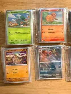 Mega Evolution Pokemon Full Base Set commons, uncommons, reverse and holos - Image 2