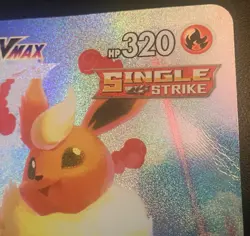 JUMBO Flareon VMAX HP/DMG - SWSH180 Black Star Promo Pokemon - Image 2