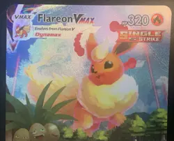 JUMBO Flareon VMAX HP/DMG - SWSH180 Black Star Promo Pokemon - Image 4