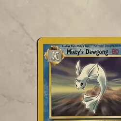 Pokemon Gym Challenge – Misty's Dewgong 54/132 – Uncommon – NM/LP - Image 2