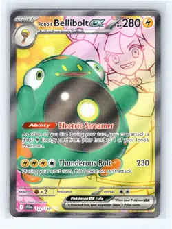 Pokemon TCG - Iono's Bellibolt ex - 172/159 - SV09: Journey Together NM - Image 1