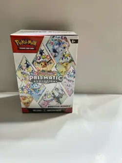 Pokemon TCG Scarlet & Violet Prismatic Evolutions Booster Bundle Sealed - Image 1