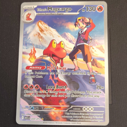 Pokemon TCG Ethan's Magcargo 222/217 Secret Rare Full Art Holo Stellar Crown EN - Image 1