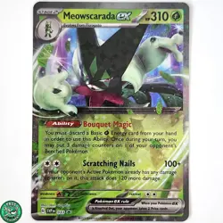 Pokemon TCG Meowscarada ex 033 Ultra Rare Black Star Promo NM Near Mint - Image 1