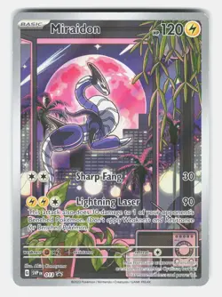 Miraidon 013 Holo Promo Scarlet & Violet Promo Moderately Played - Image 1