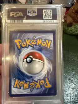 Mimikyu 075 PSA 9 Paldean Fates Pokemon Center Stamp Exclusive - Image 2