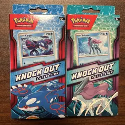 Pokemon Knock Out Collection Kit Kyogre & Suicune Sealed Booster English - Image 1