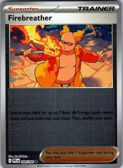 Pokemon | ME02: Phantasmal Flames | Firebreather - | 089/094 | Reverse Holo | NM - Image 1