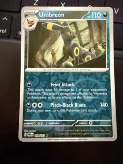 Umbreon Reverse Holo Rare SV: Prismatic Evolutions 059/131 NM Pokemon TCG - Image 1