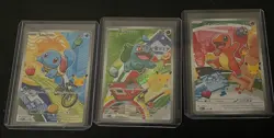 Pokemon TCG First Partner Illustration Collection Series 1 Kanto GEN 1 Set NM - Image 1