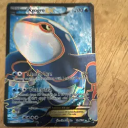 Kyogre EX Full Art 104/108 Dark Explorers Holo + BW37 Promo 170 HP Eng UNGRADED - Image 1