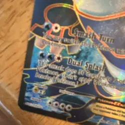 Kyogre EX Full Art 104/108 Dark Explorers Holo + BW37 Promo 170 HP Eng UNGRADED - Image 5