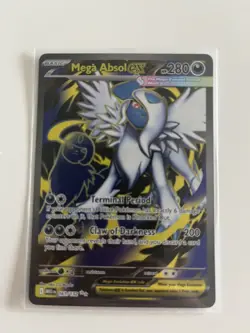 Mega Absol ex 161/132 Ultra Rare Holo Near Mint Condition Mega Evolution - Image 1