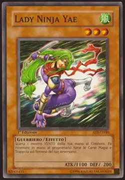 LADY NINJA YAE - AST-IT030 1ST EDITION YU-GI-OH - Image 1