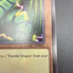 Thunder Dragon LCKC-EN067 Legendary Collection Kaiba Ultra Rare Unlimited - Image 4