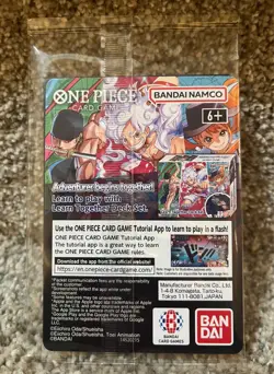 Monkey.D.Luffy -College Basketball US Voyage P-055 One Piece Card- SEALED - Image 2