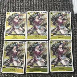 Baby 5 - OP12-112 - Rare - Legacy Of The Master - One Piece - English Playset x6 - Image 1