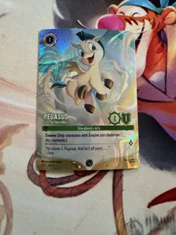 Pegasus - Gift for Hercules 1 Disney Lorcana Promo Cards Holo - Image 1