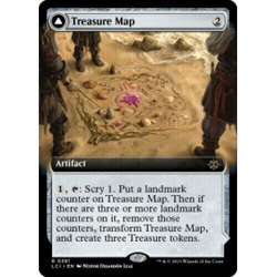 MTG. Treasure Map. Extended Art. Lost Caverns Of Ixalan. Pack Fresh - Image 1