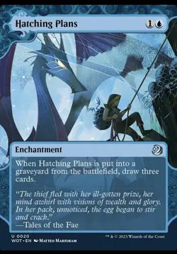 MTG WOE Enchanting Tales U Hatching Plans #0020 - Image 1