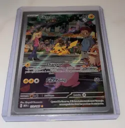 Carte Pokemon PIKACHU 173/165 HOLO EV3.5 MEW Ecarlate et Violet 151 FR NEUF - Image 2