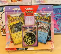 🔥Pokemon Scarlet & Violet TCG Enhanced 2 Pack Blister -Zekrom Latios Palkia🔥 - Image 1