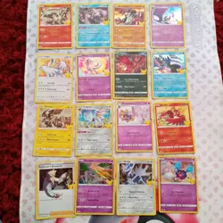 Pokemon TCG 25th Anniversary Celebrations Bundle of 16 Cards No Duplicates - Image 1