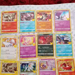 Pokemon TCG 25th Anniversary Celebrations Bundle of 16 Cards No Duplicates - Image 2
