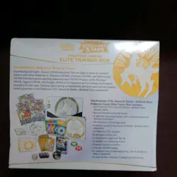 Pokemon Center Exclusive Sword and Shield Brilliant Stars Elite Trainer Box New - Image 2