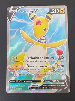 CARTE POKEMON PHARAMP V 171/185 FR ULTRA RARE EB VOLTAGE ECLATANT - NEUF - Image 1