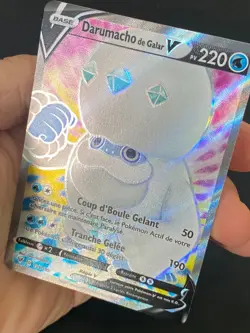 CARTE POKEMON DARUMACHO DE GALAR V 169/185 FR ULTRA EB VOLTAGE ECLATANT - NEUF - Image 2