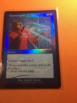 MTG Magic The Gathering Counterspell Foil MFP Rare MagicFest Retro Frame Promo - Image 1