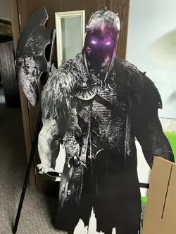 Mtg Garruk Standee Cardboard Store Promotion Advertising Great Shape Promo - Image 1