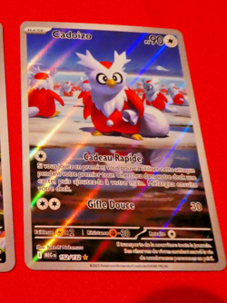 POKEMON CARD PROMO HOLO CARTE Cadoizo 152/132 AR MEG FR MINT 2025 - Image 1