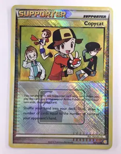 Copycat 090/123 Crosshatch Reverse Holo League Promo - Pokemon TCG English LP - Image 1