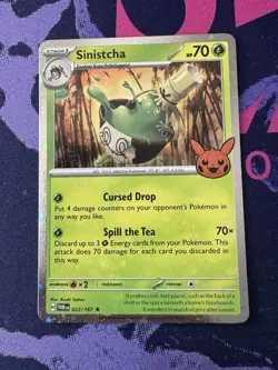 Pokemon - Sinistcha - Trick or Trade 2024 - TWM - 022/167 - Image 1