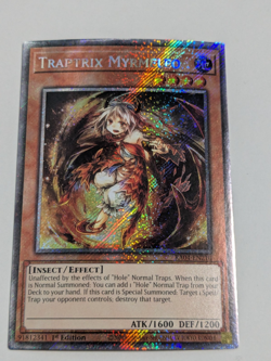 Traptrix Myrmeleo Platinum Secret Rare Yugioh - Image 1