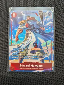 Edward.Newgate Alt Art OP16-003 One Piece Time of Battle ENGLISH - Image 2