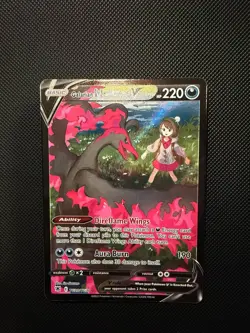 Pokemon Card Galarian Moltres V TG20/TG30 Astral Radiance Ultra Rare Holo NM - Image 1