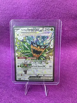 Teal Mask Ogerpon ex Ultra Rare SV: Scarlet & Violet Promo Cards 166 NM - Image 1