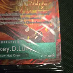 Monkey.D.Luffy P-135 Winner Stamp OP16 Pre-Release Event Promo Card Sealed - Image 5