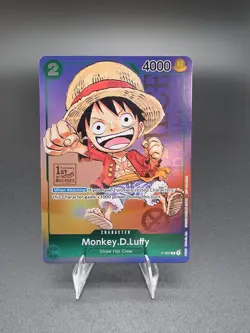 One Piece Card Game - Monkey.D.Luffy P-037 (1st Anniversary Tournament) EN - Image 1