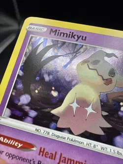 Mimikyu - (Cosmos Holo) 081/189 Miscellaneous Cards & Products Holo - Image 2