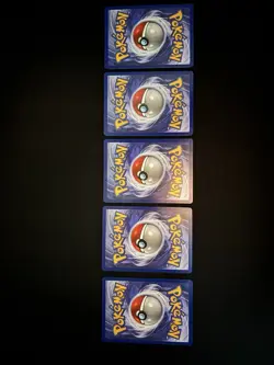 Pokemon TCG Mew Black Star Promo #9 Base Set 1999 Lot - 5 English Cards - Image 2