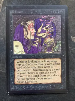 *** BETA Darkpact *** NM+ Beauty! - Vintage MtG Magic - Image 1