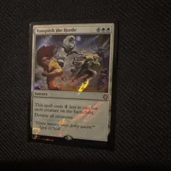 Vanquish the Horde (Surge Foil) Commander: Teenage Mutant Ninja Turtles Foil - Image 1
